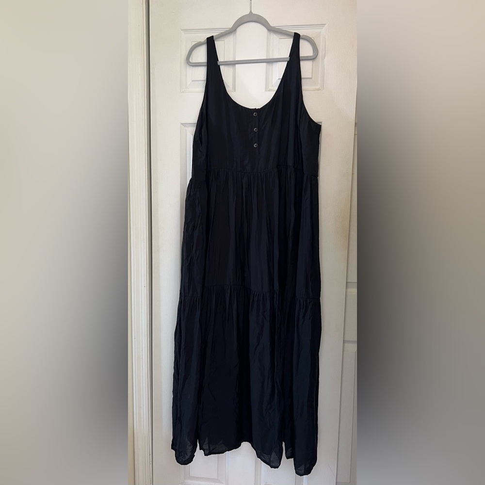 Smash + Tess The River Maxi Dress in Midnight Black